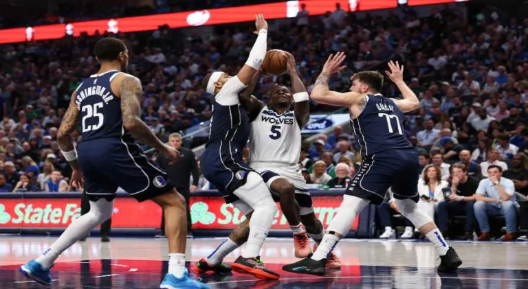 Doncic brilha em mais uma vitória dos Mavericks sobre os Timberwolves na NBA