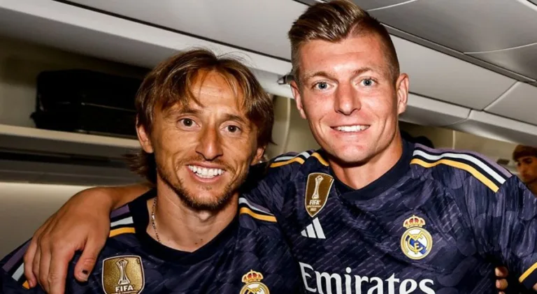 Modric homenageia Kroos, colega de Real Madrid que anunciou aposentadoria