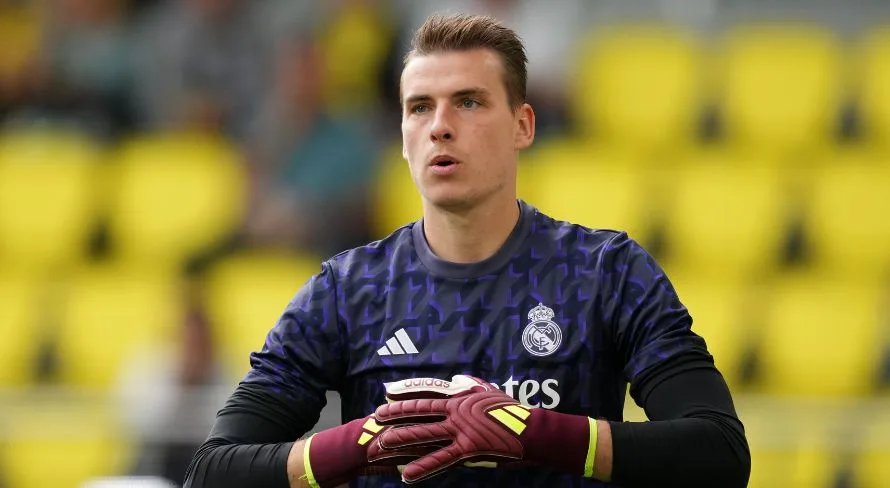 Real Madrid pode negociar Lunin em possível troca com o Chelsea