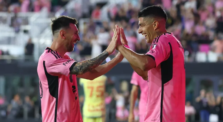 Messi, Suárez e ex-Corinthians brilham em goleada do Inter Miami contra o New York Red Bulls na MLS