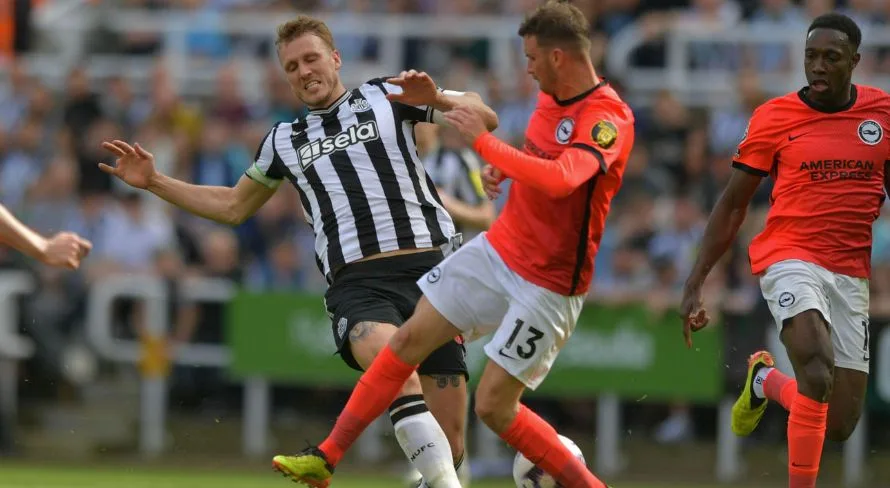 Newcastle e Brighton ficam no empate na Premier League