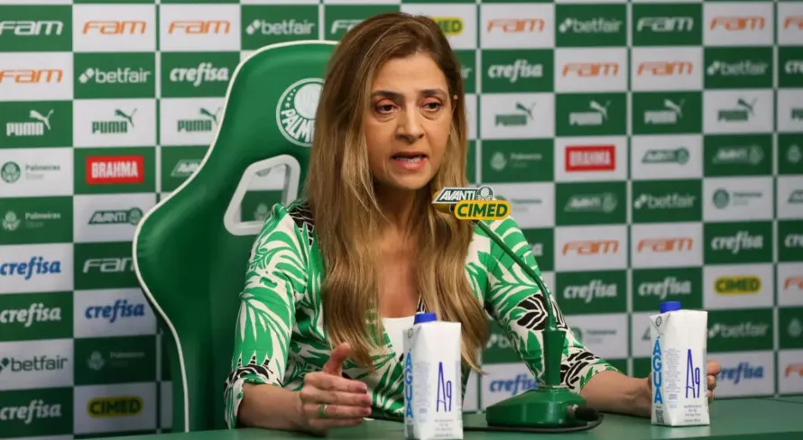 Rodrigo Mattos aborda a ausência de Leila Pereira, do Palmeiras, em jogo contra o Botafogo: “Derrota”