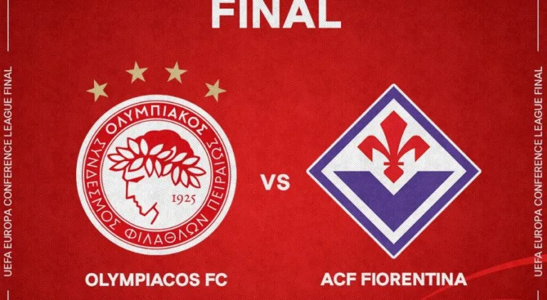 Olympiacos x Fiorentina: onde assistir à final da Conference League