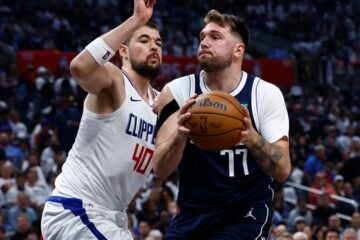 Jogadores de Clippers e Mavericks