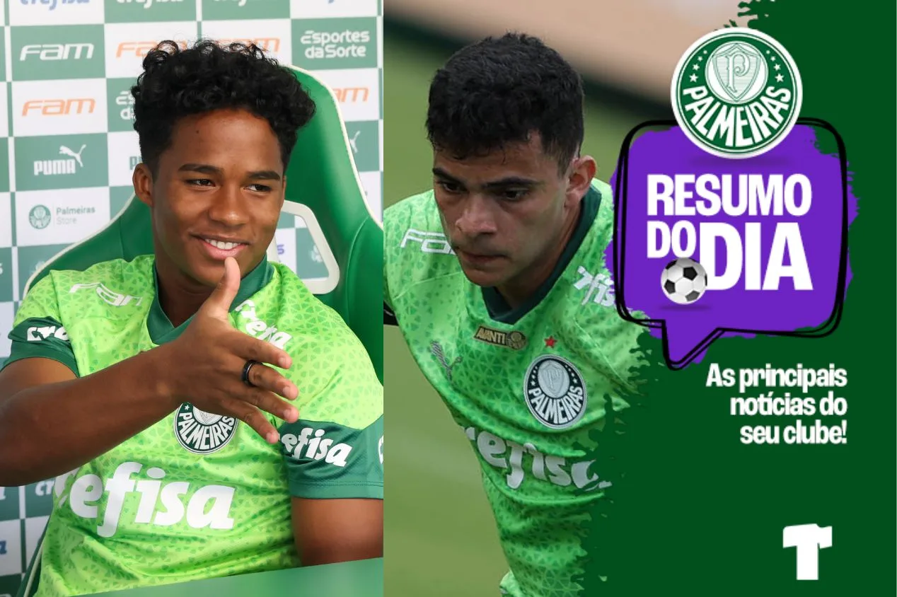 Despedida de Endrick, Bruno Rodrigues sofre nova lesão e mais: as notícias do Palmeiras hoje (24)