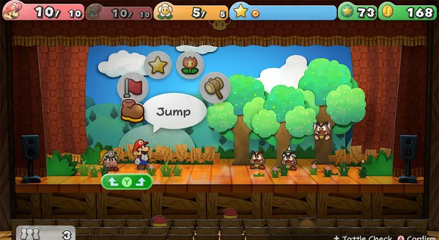 Paper Mario: The Thousand-Year Door: lista de badges de ataque extra
