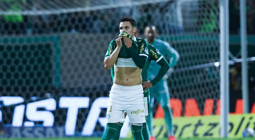 Raphael Veiga cai de rendimento em cobranças de pênaltis pelo Palmeiras; veja os números