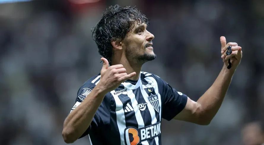 Gustavo Scarpa, do Atlético-MG, é destaque em participações em gols no início do Brasileirão