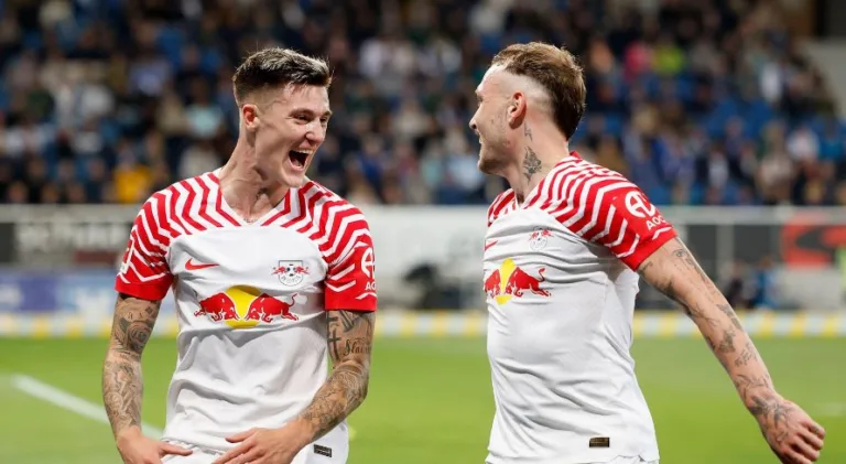 Alvo do Arsenal, Benjamin Sesko também está na mira do Manchester United