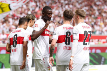 Jogadores do Stuttgart