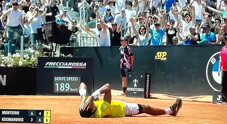 Thiago Monteiro vence Kecmanovic e avança às oitavas do Aberto de Roma