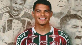 Thiago Silva, reforço do Fluminense (Twitter oficial Fluminense)