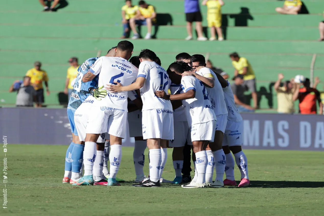 Paysandu reage a domínio, mas perde para o Mirassol pelo Brasileirão Série B