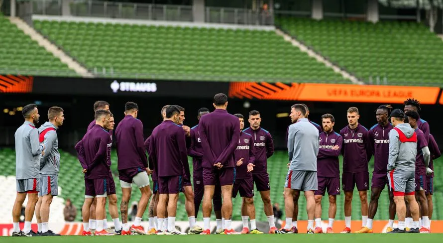 Veja a provável escalação do Bayer Leverkusen contra a Atalanta