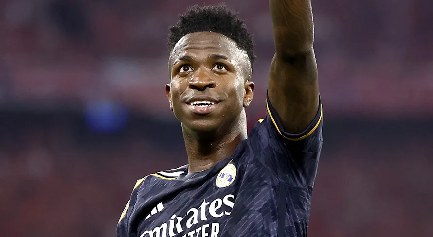 Vinícius Júnior está próximo de quebrar recorde de Cristiano Ronaldo na Champions League