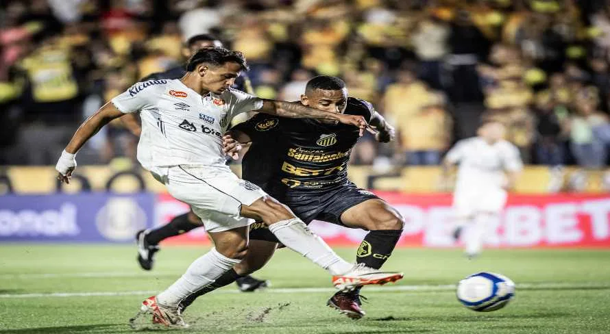 Novorizontino abre o placar contra o Santos no Brasileirão Série B; assista