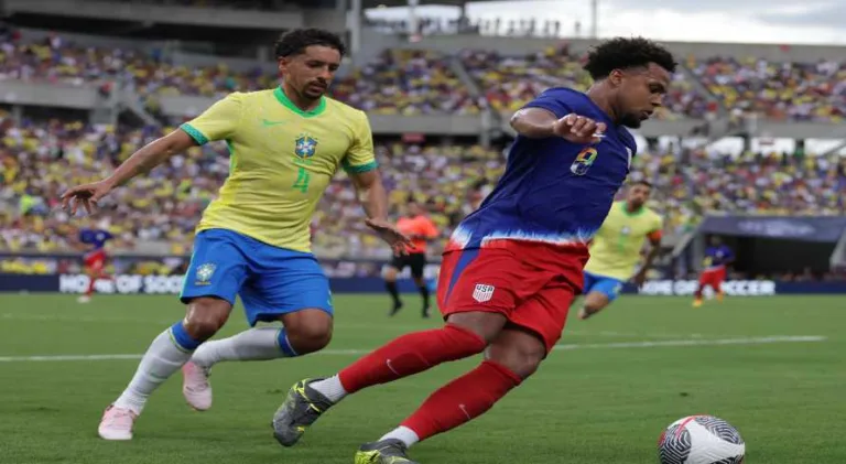 Seleção brasileira cede o empate em amistoso contra os Estados Unidos