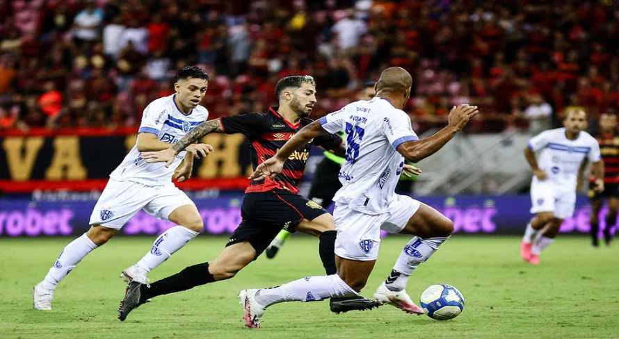 Sport abre o placar contra o Paysandu no Brasileirão Série B; assista