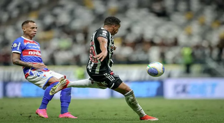 Atlético-MG empata com o Fortaleza e chega ao terceiro jogo sem vitória