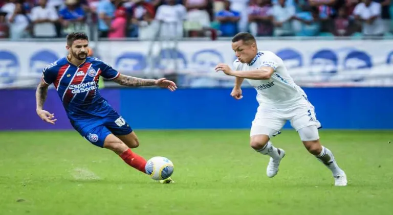 De virada, Bahia goleia o Cruzeiro e segue em terceiro no Brasileirão