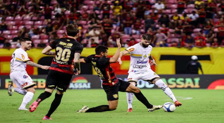 Sport é derrotado pelo Novorizontino e segue fora do G-4 do Brasileirão Série B