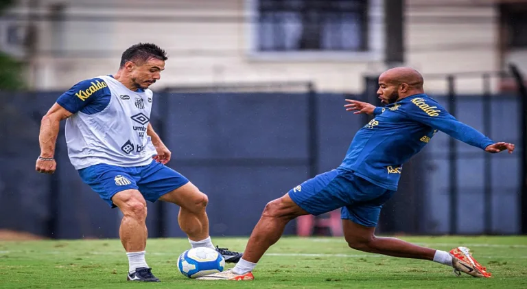 Na briga por vaga no G4, confira a provável escalação do Santos para enfrentar a Chapecoense