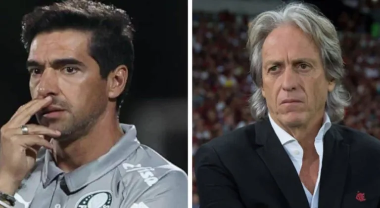Torcedores portugueses elegem o melhor entre Abel Ferreira e Jorge Jesus; assista