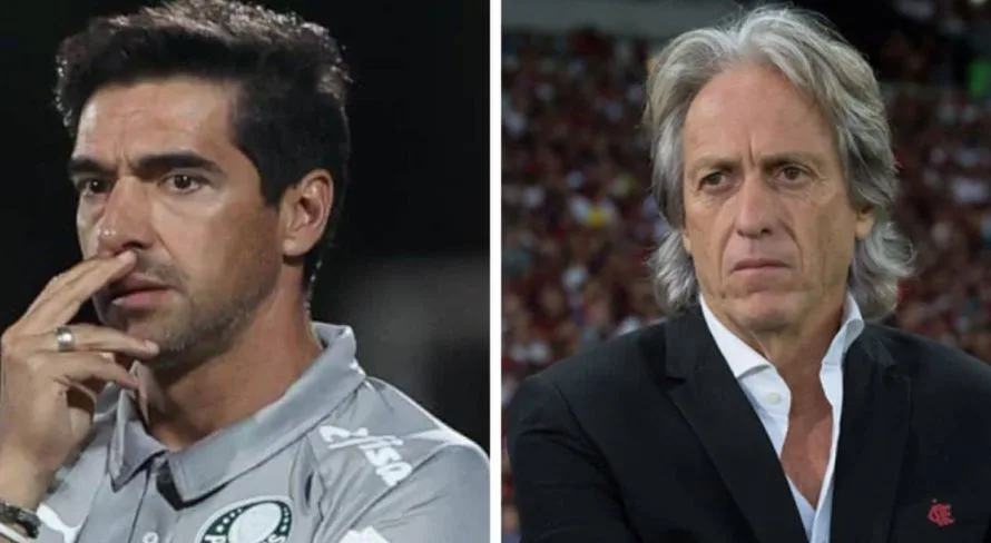 Torcedores portugueses elegem o melhor entre Abel Ferreira e Jorge Jesus; assista