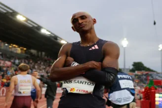 Alison dos Santos, do atletismo