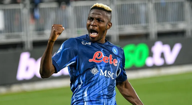 Antonio Conte revela acordo do Napoli com Victor Osimhen