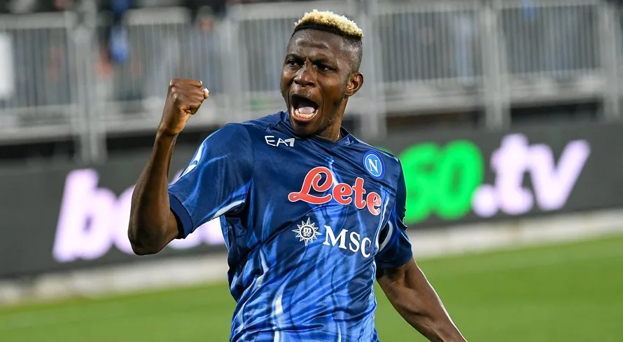 Antonio Conte revela acordo do Napoli com Victor Osimhen