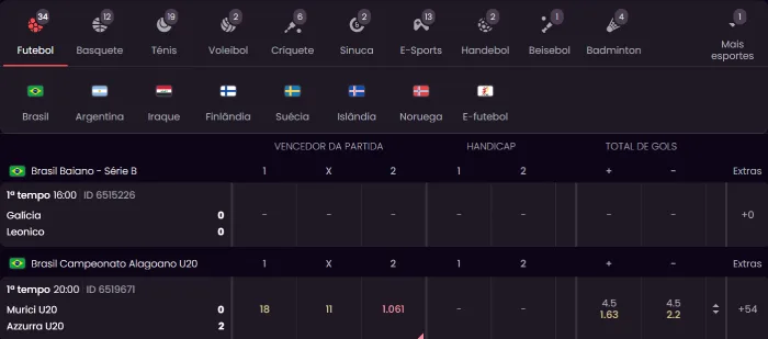 Palpites ao vivo Apostas ao vivo na Onabet