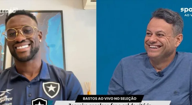 Eric Faria deixa zagueiro de time do Brasileirão em “saia justa” em entrevista; assista