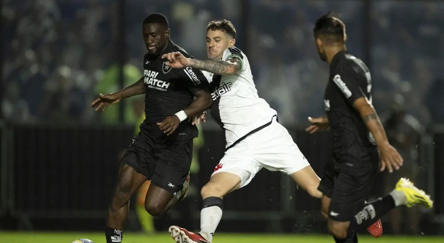 Vasco da Gama empata no final com o Botafogo pelo Brasileirão Série A