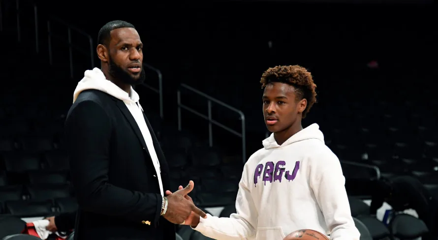 Jogadores da NBA reagem a escolha de Bronny James pelo Los Angeles Lakers
