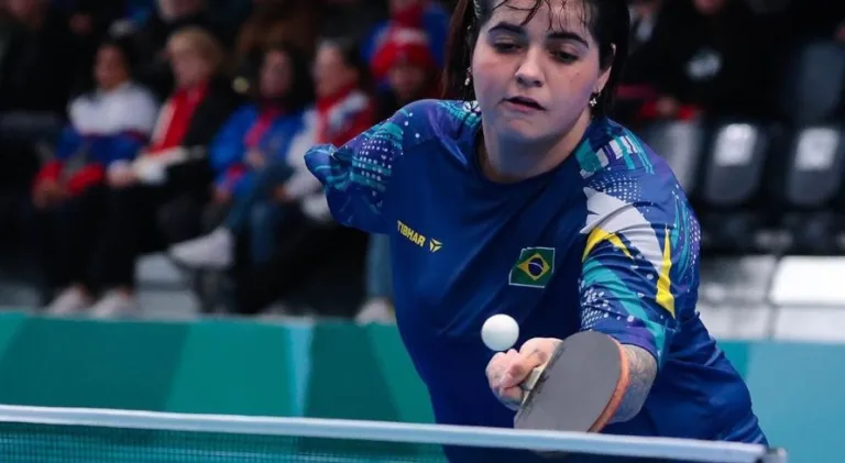 Bruna Alexandre, mesatenista paralímpica, é convocada para os Jogos Olímpicos de Paris 2024