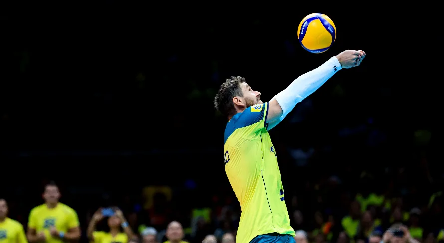 Bruninho se lesiona e desfalca seleção brasileira de vôlei na Liga das Nações; entenda