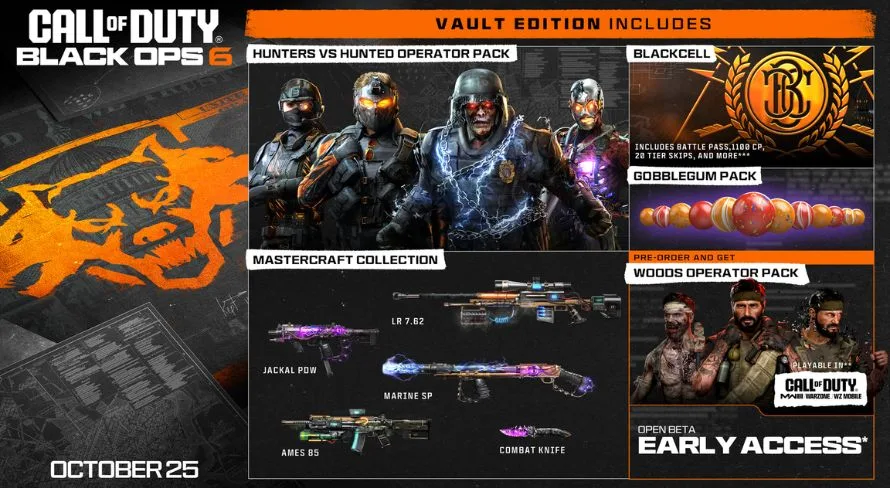 Call of Duty Black Ops 6: confira o conteúdo das edições do game