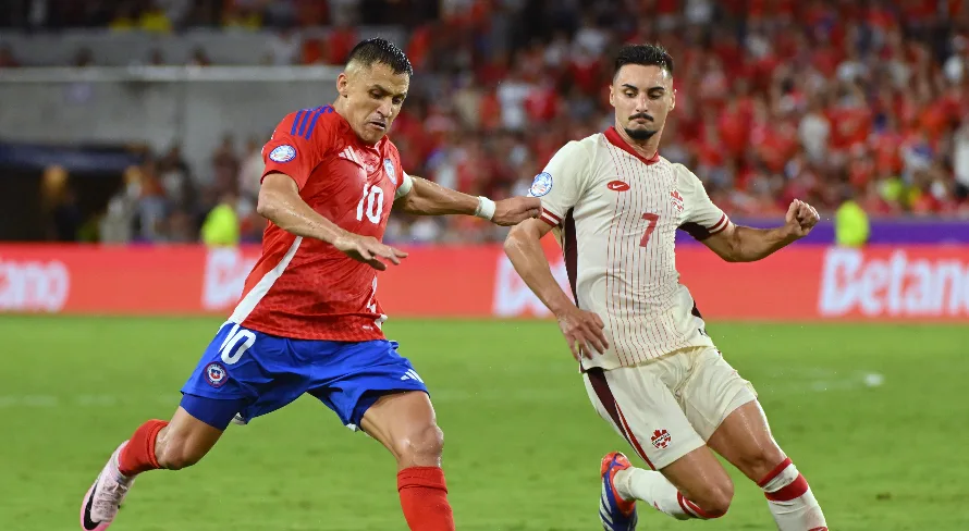 Canadá empata e elimina o Chile na Copa América