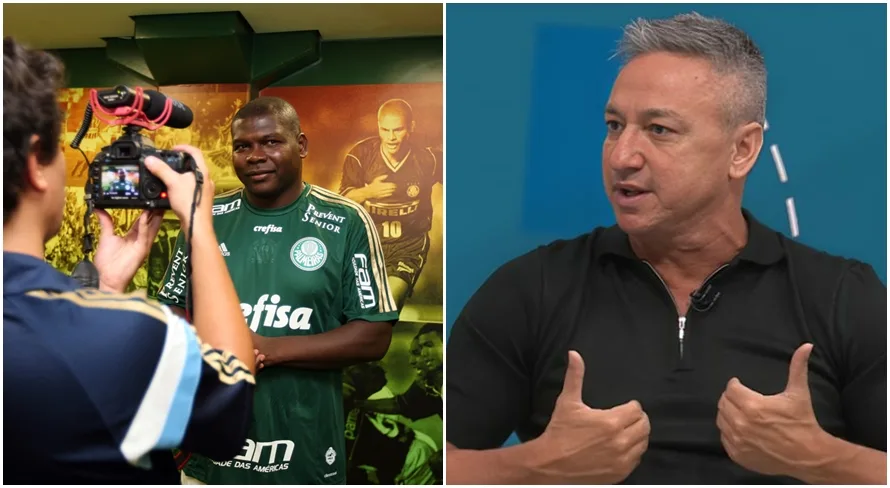 Ex-Palmeiras, Clebão elege Paulo Nunes como o mais difícil para marcar