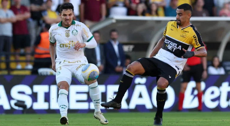 Palmeiras vence o Criciúma no apagar das luzes em jogo do Brasileirão