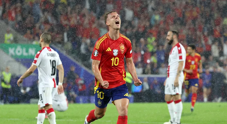 Espanha atropela Geórgia e encara a Alemanha nas quartas da Eurocopa