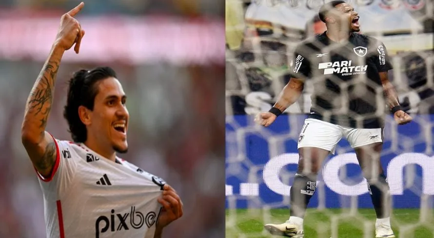 Flamengo e Botafogo possuem o melhor ataque do Brasileirão