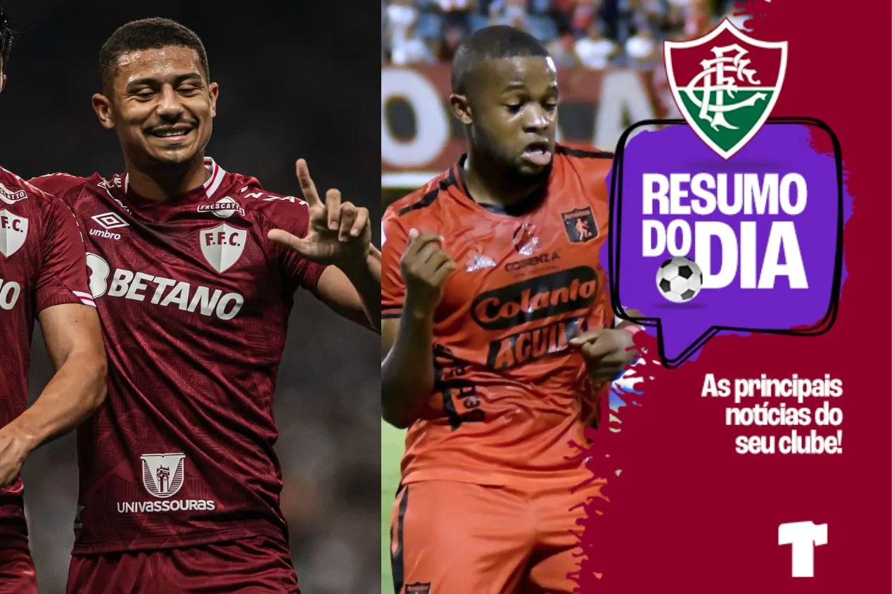 Retorno de André, reforço colombiano e mais: as notícias do Fluminense hoje (13/06)