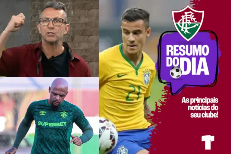 Craque Neto x Felipe Melo, Philippe Coutinho e mais: as notícias do Fluminense hoje (17/06)