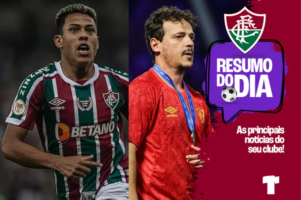 Matheus Martins, futuro de Diniz e mais: as notícias do Fluminense hoje (18/06)