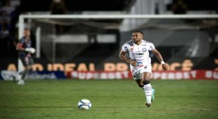 Operário inaugurou o marcador contra o Santos (Reprodução - Twitter - Operário - André Oito)
