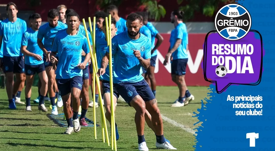 Grêmio hoje (15): Gre-Nal com sede definida, D’Alessandro e mais notícias