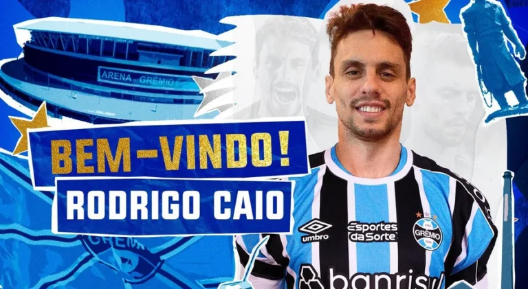 Grêmio anuncia oficialmente Rodrigo Caio, ex-SPFC e Flamengo