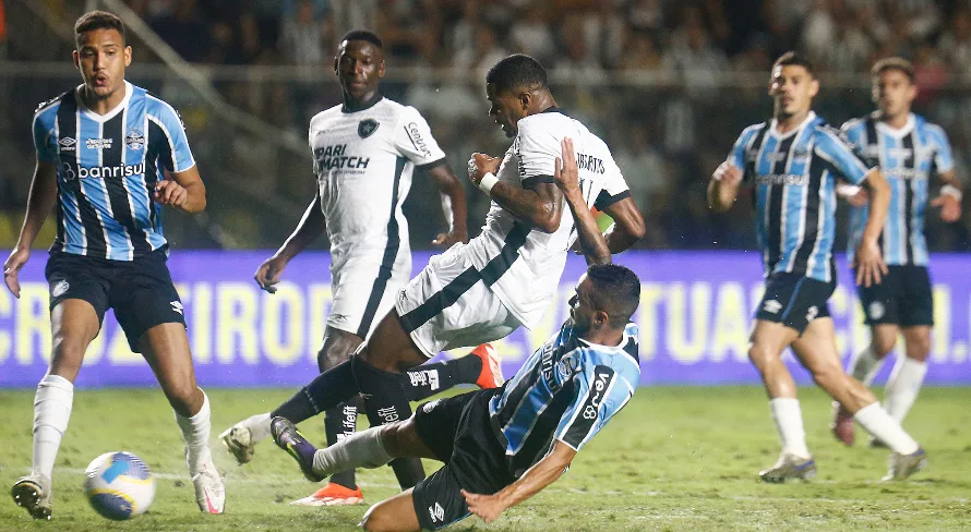 Botafogo vence, assume a liderança e joga Grêmio no Z4 do Brasileirão Serie A